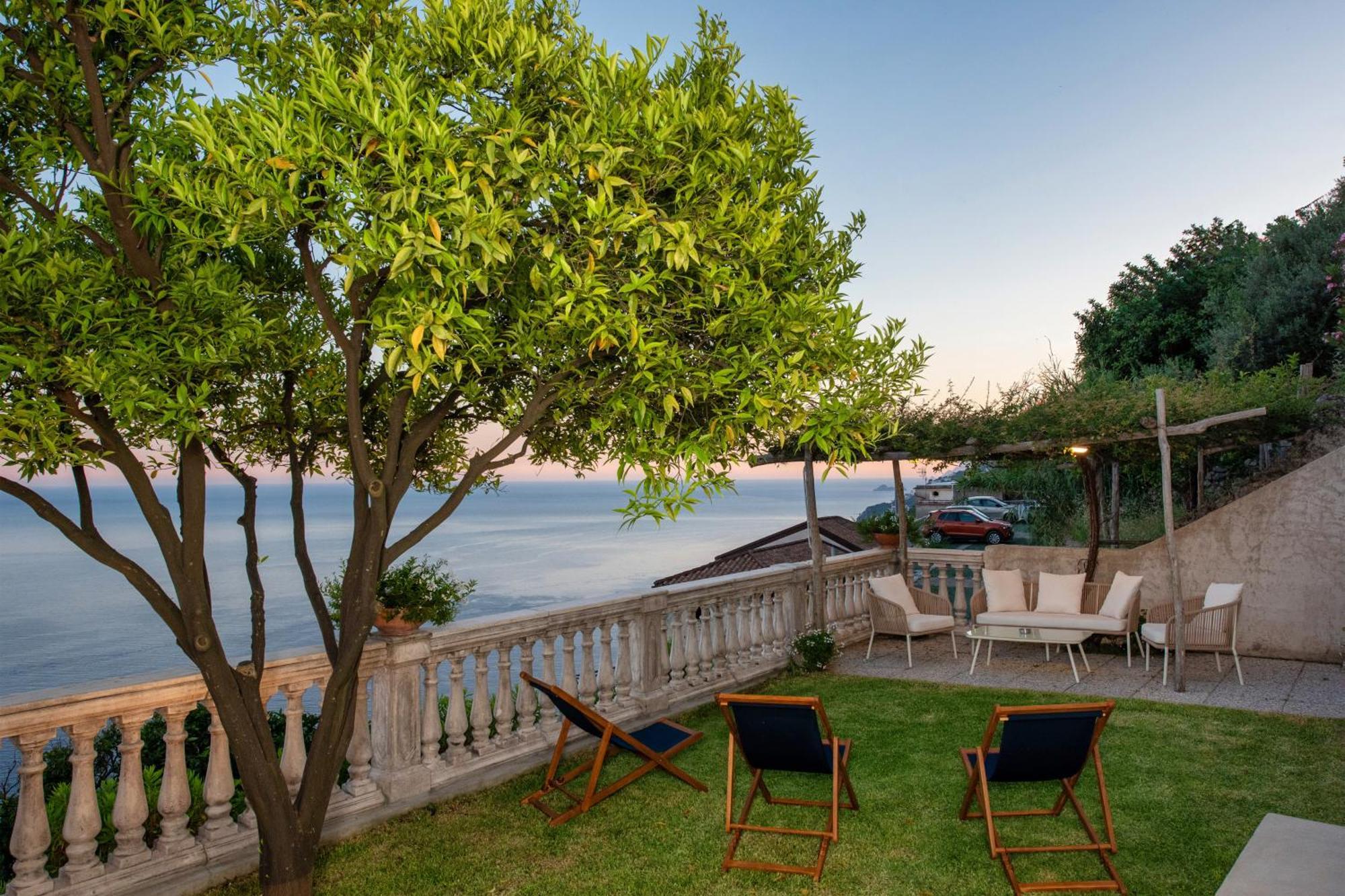 Belvedere Amodeo - Terrace, Seaview, Wifi Conca dei Marini Zewnętrze zdjęcie